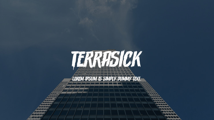 Terrasick Font