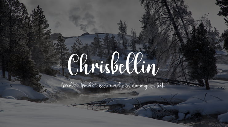 Chrisbellin Font