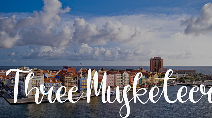 Three Musketeer Font