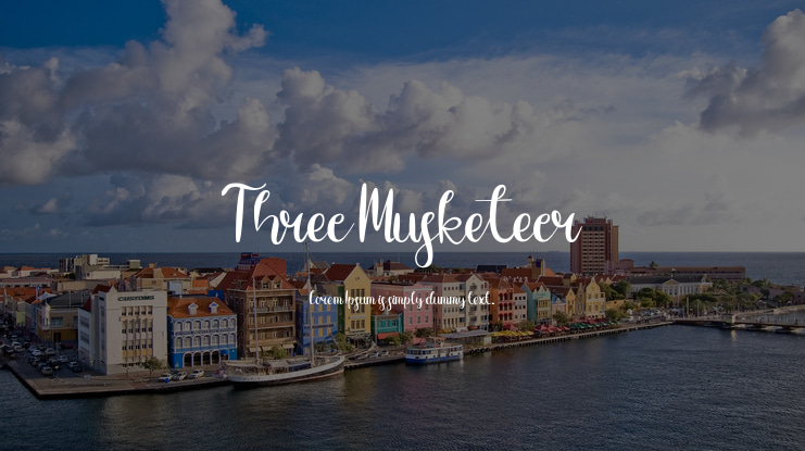 Three Musketeer Font