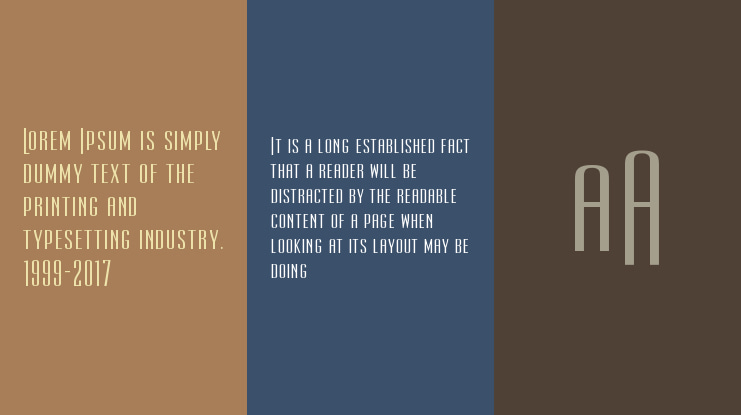 Ultra Condensed Sans Serif Font