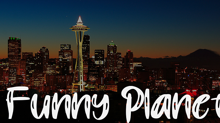 Funny Planet Font