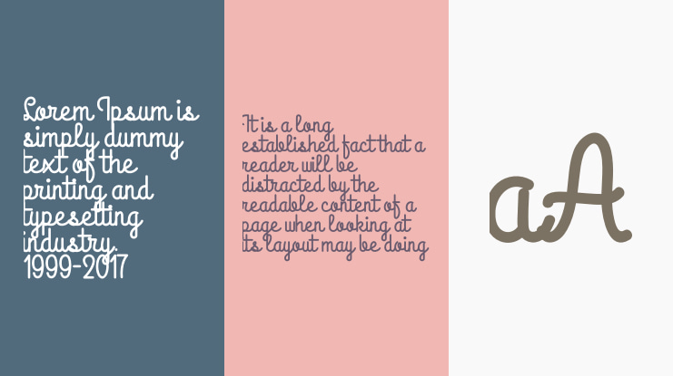 Blackscript Letter Font