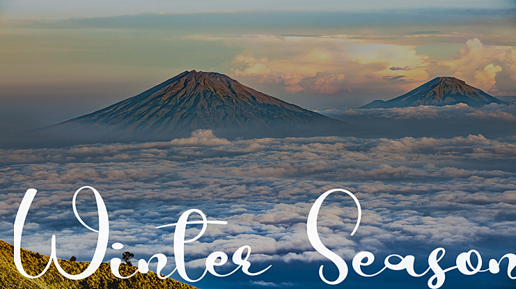 Winter Season Font