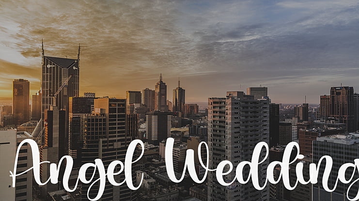 Angel Wedding Font