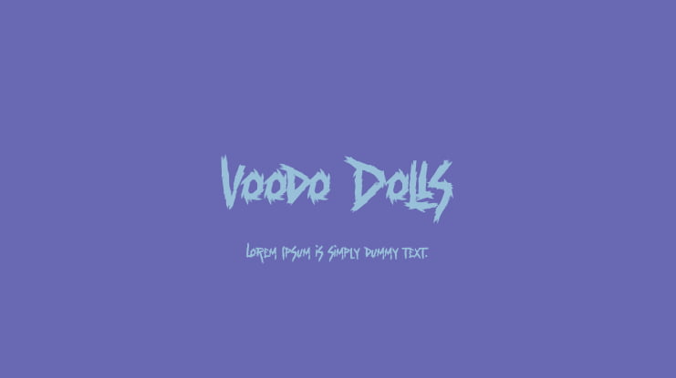 Voodo Dolls Font