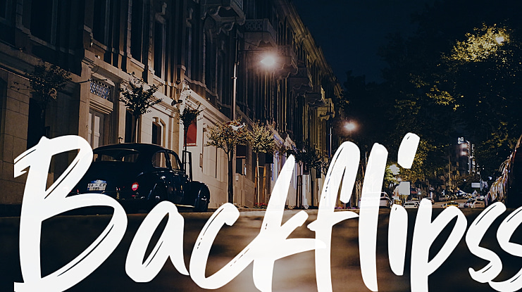 Backflipss Font