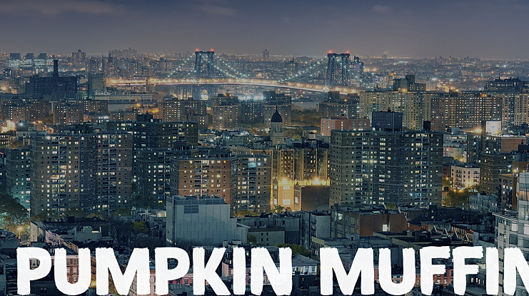 Pumpkin Muffin Font