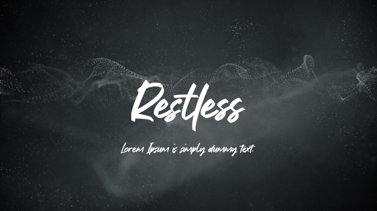 Restless Font