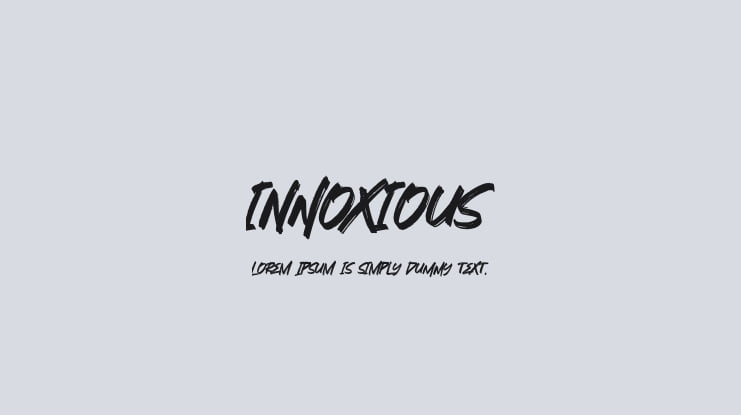 innoxious Font