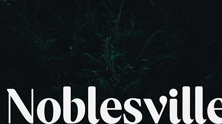 Noblesville Font