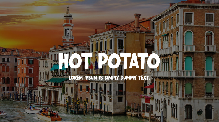 Hot Potato Font