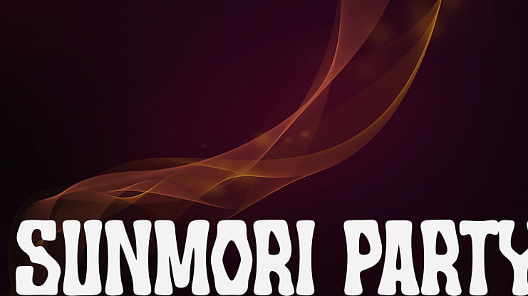 Sunmori Party Font
