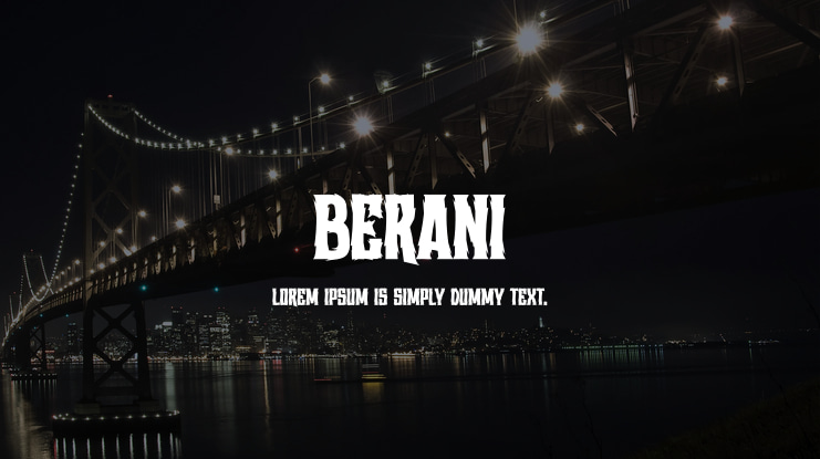 Berani Font