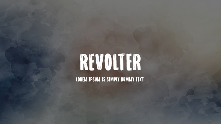Revolter Font