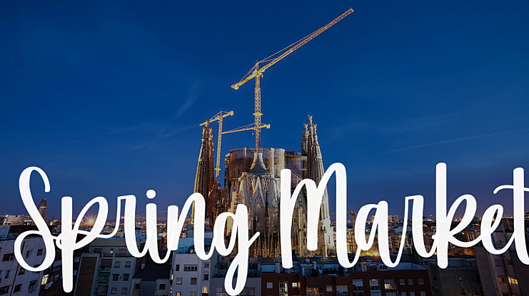 Spring Market Font