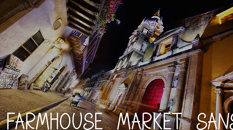 Farmhouse Market Sans Font