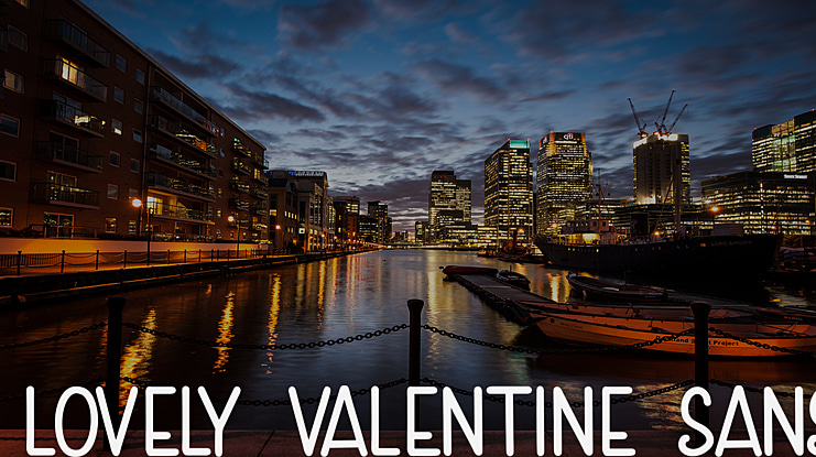 Lovely Valentine Sans Font Family