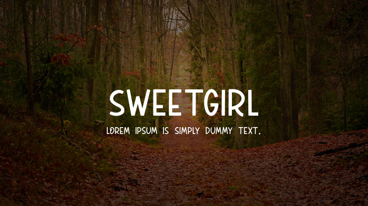 SWEETGIRL Font