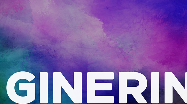Ginerin Font