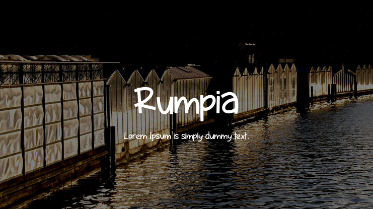 Rumpia Font