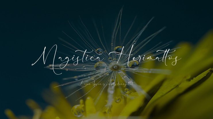 Magistica Herimattos Font