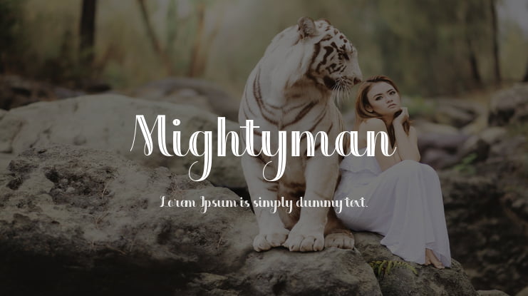 Mightyman Font