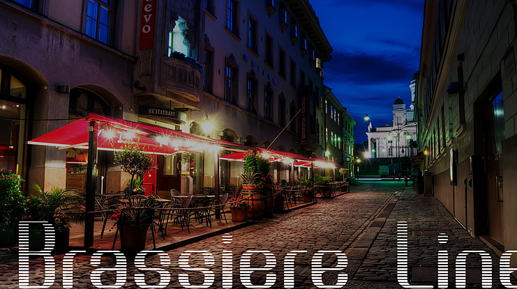 Brassiere Font Family