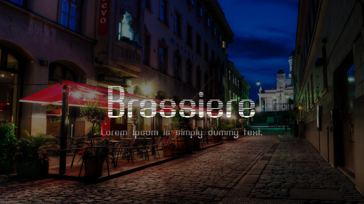 Brassiere Font Family