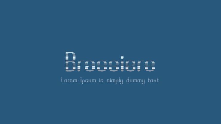 Brassiere Font Family