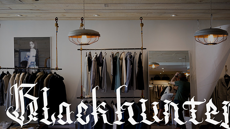 Blackhunter Font