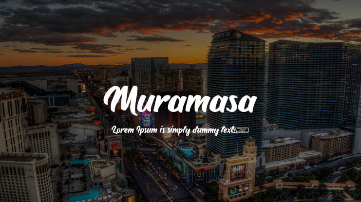 Muramasa Font
