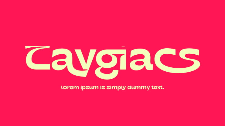 Taygiacs Font Family