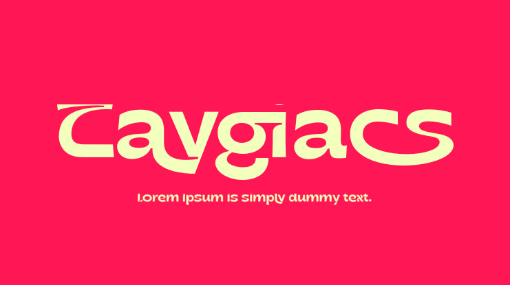 Taygiacs Font Family