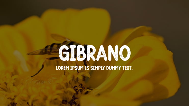 Gibrano Font