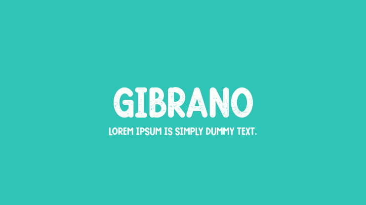 Gibrano Font