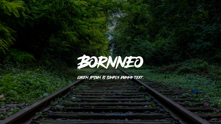 Bornneo Font