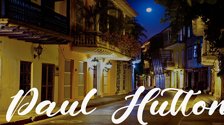 Paul Hutton Font