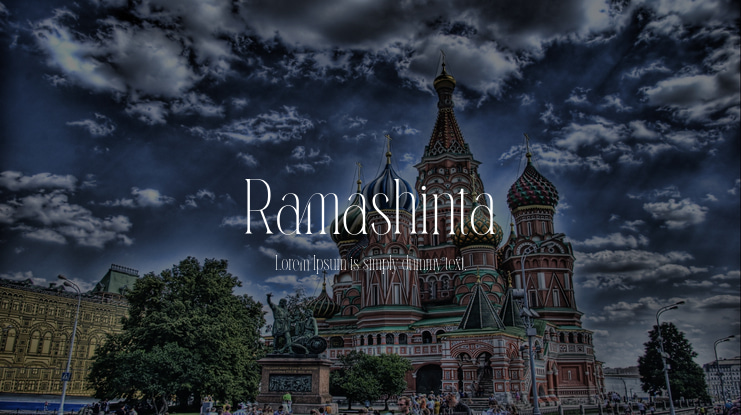 Ramashinta Font