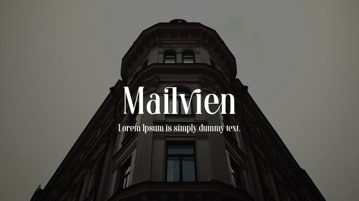 Mailvien Font