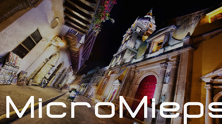 Micro Mieps Font Family