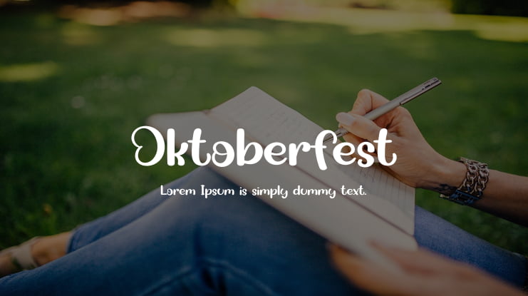 Oktoberfest Font