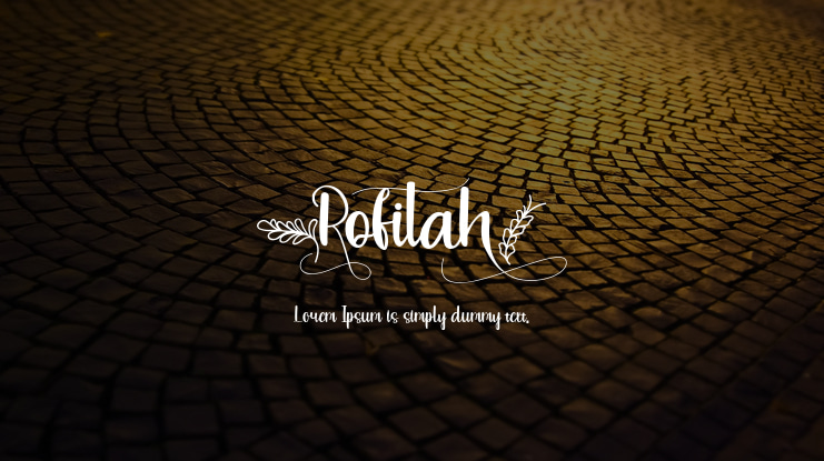 Rofitah Font