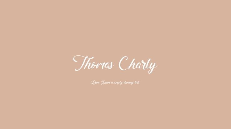 Thomas Charly Font