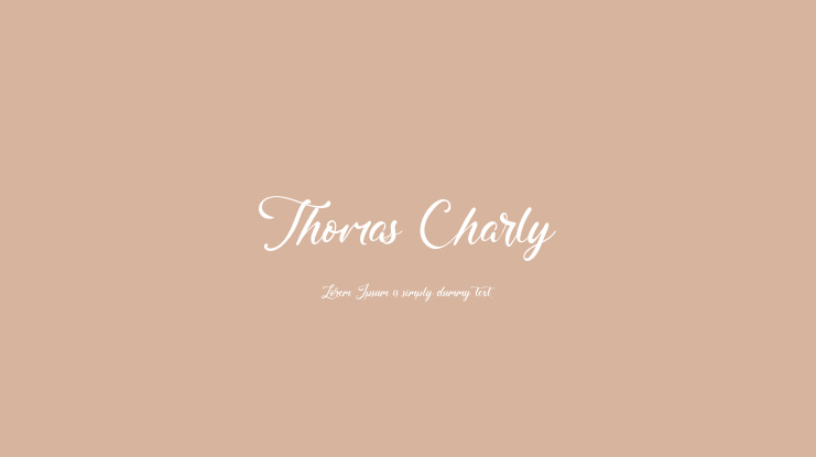 Thomas Charly Font