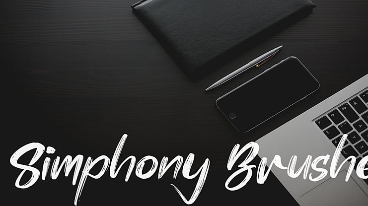 Simphony Brushe Font Family