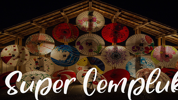 Super Cempluk Font