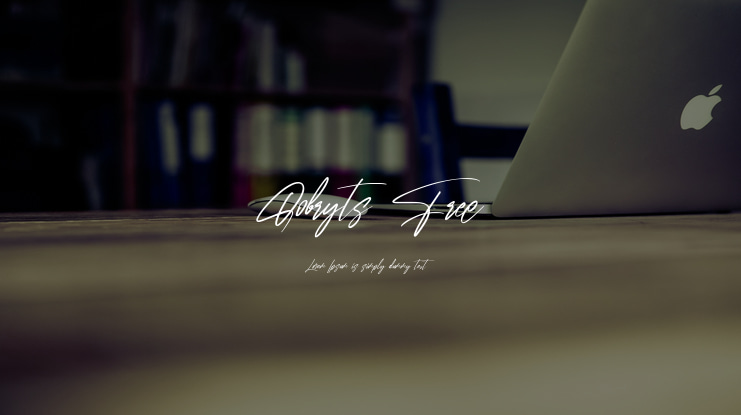 Qobryts Free Font