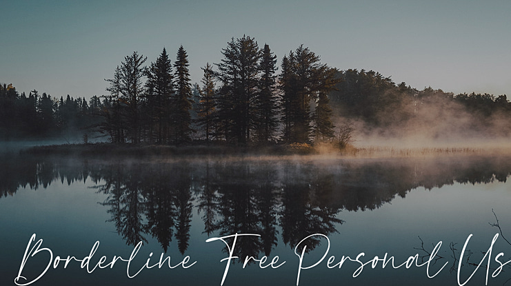 Borderline Free Personal Use Font