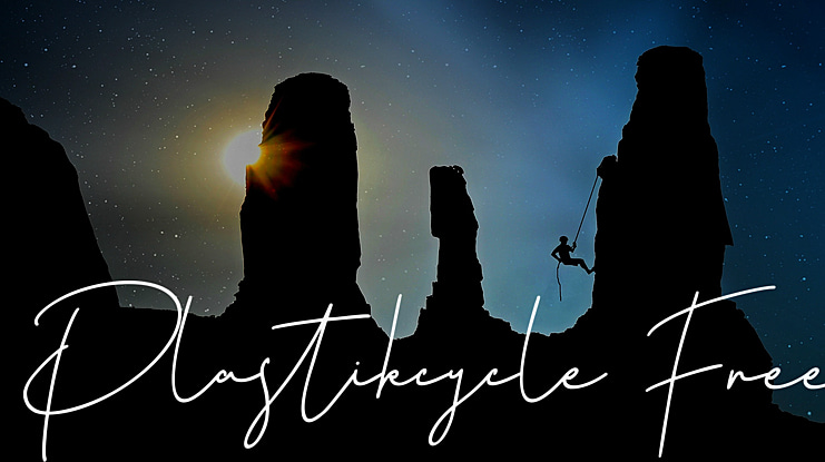 Plastikcycle Free Font